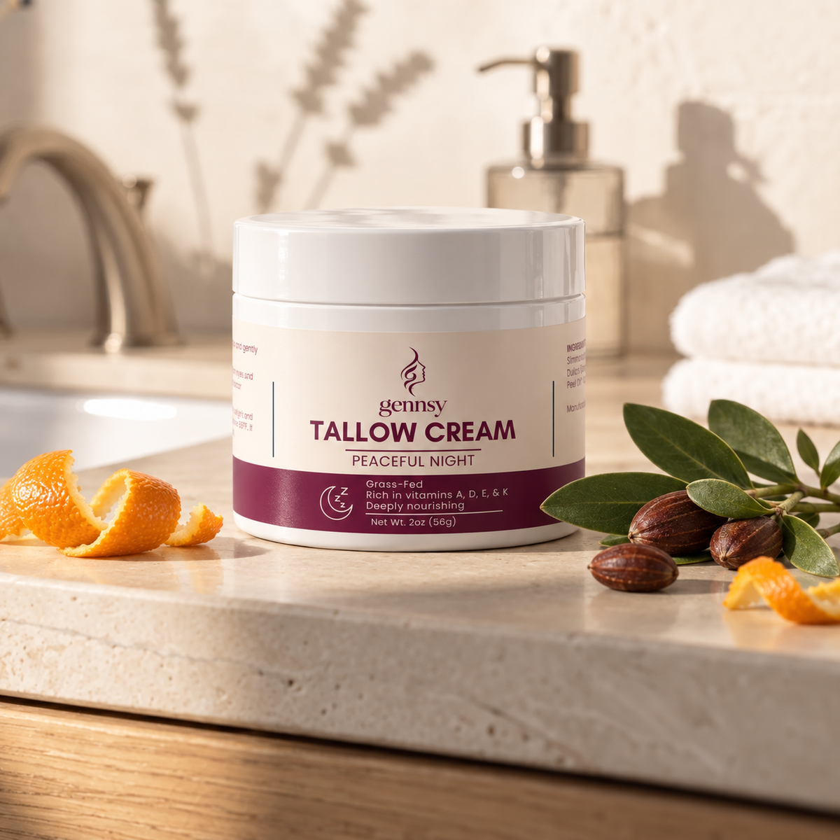 Tallow Cream Peaceful Night